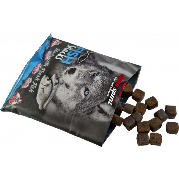 Alpha Spirit Halas Félnedves Snack Kockák - Image 3
