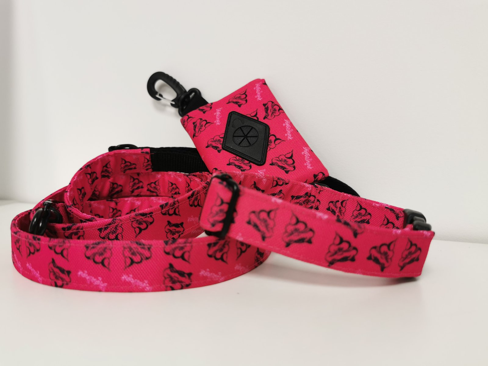 BuddhaZen PooPrint Póráz-pink - Image 2