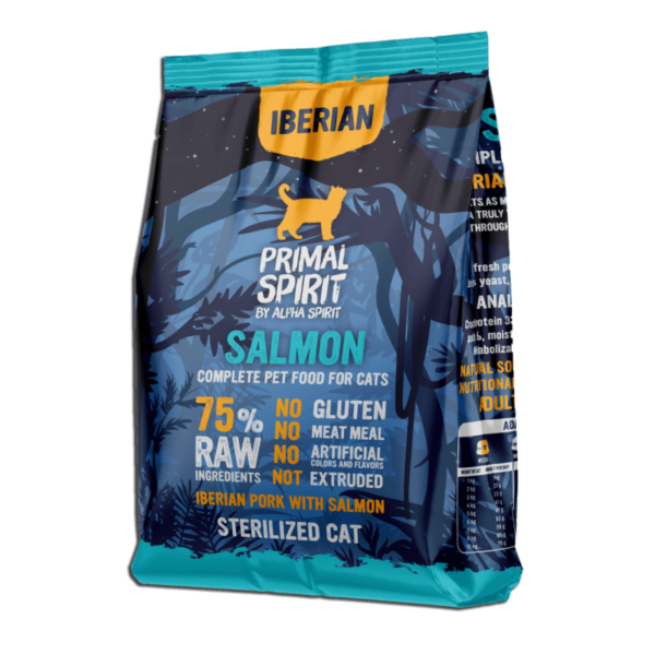 PRIMAL SPIRIT SALMON Száraztáp cicáknak