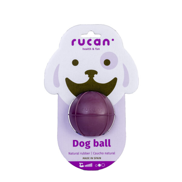 RUCAN DOG BALL PURPLE