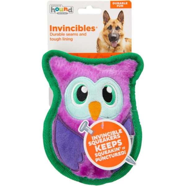 Outward Hound Invincibles Mini Plüss Bagoly - Image 2