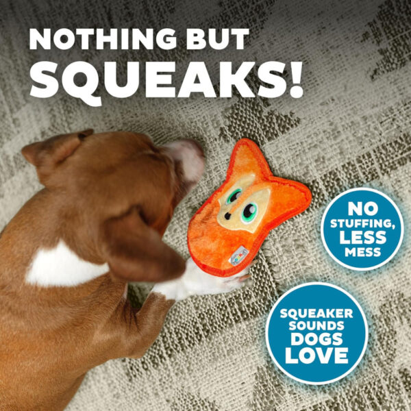 Outward Hound Invincibles Mini Plüss Róka - Image 7