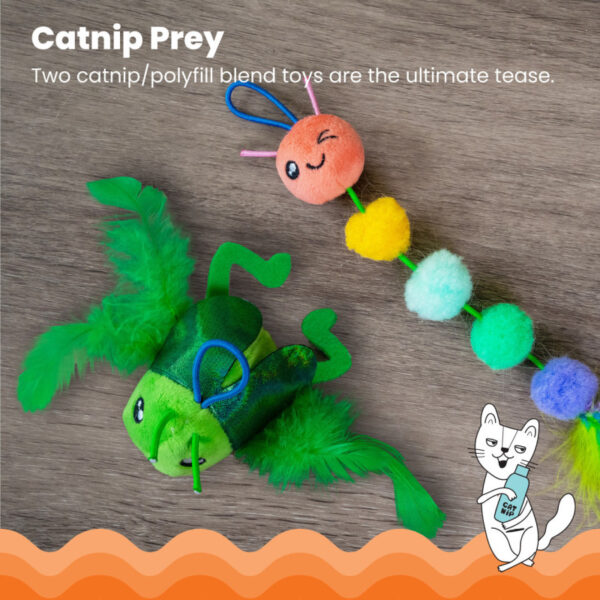 Petstages Tail Teaser Ground Prey interaktív macskapálca - Image 3