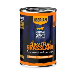 PRIMAL SPIRIT IBERIAN KONZERV KUTYÁKNAK-ANCESTRAL GRASSLAND-400 G