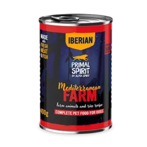 PRIMAL SPIRIT IBERIAN KONZERV KUTYÁKNAK - MEDITERRANEAN FARM - 400 G