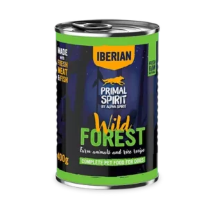 PRIMAL SPIRIT IBERIAN KONZERV KUTYÁKNAK - WILD FOREST - 400 G