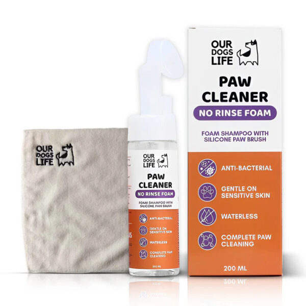 OurDogsLife Tappancstisztító Törölközővel 200ml - Image 2