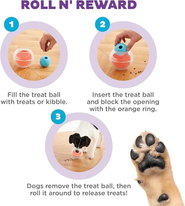 Nina Ottosson Topsy Treat Ball - Image 8