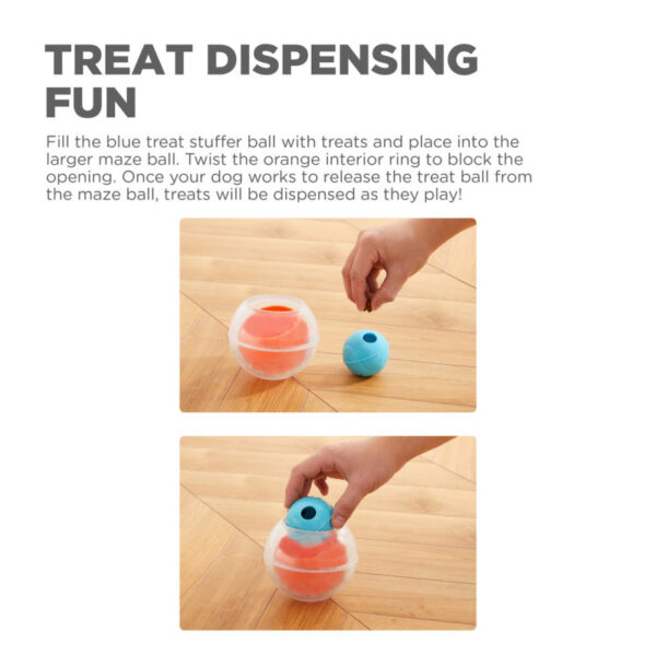 Nina Ottosson Topsy Treat Ball - Image 4