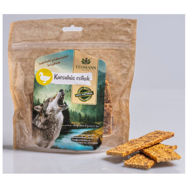 Teomann Szárított Kacsahús Csíkok 125g