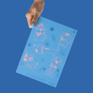 Bag ORGANI kakiZacsi-Baby Blue