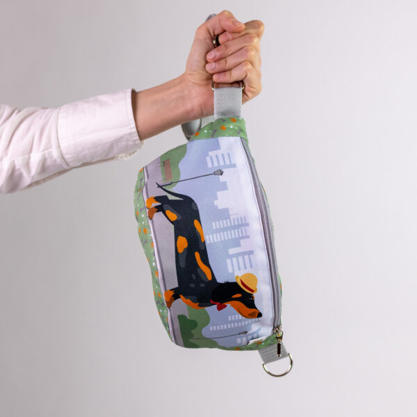 Fancy Flea Design Tacskó mintás övtáska