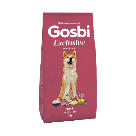Gosbi EXCLUSIVE Iberic Medium – sertéshúsos száraztáp
