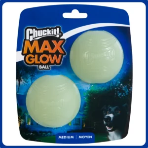 CHUCKIT! Max Glow fluoreszkáló labda pakk "M"
