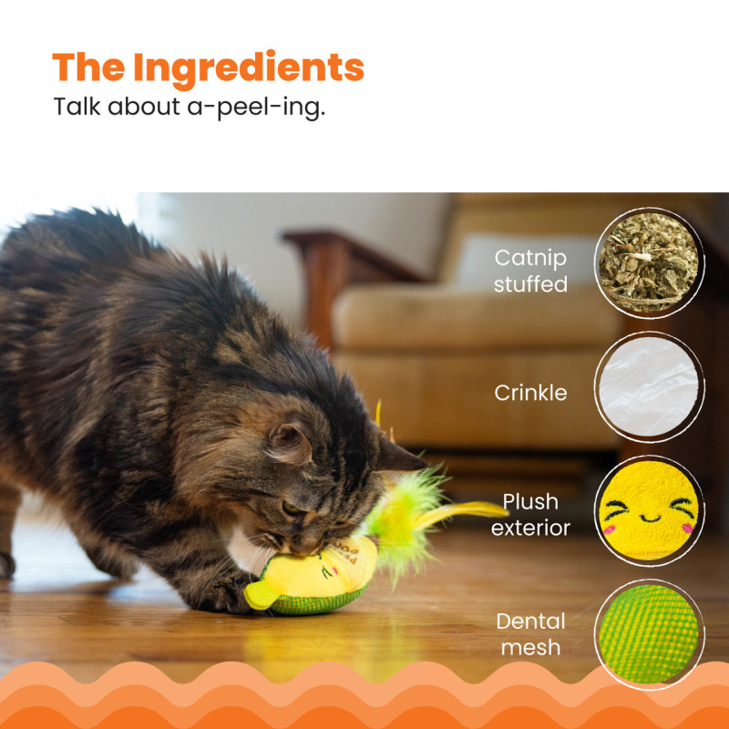 Petstage KICKER PEELIN' GOOD BANANA macskajáték - Image 3