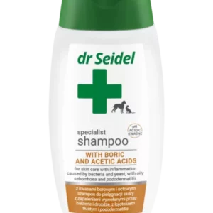 Dr. Seidel Sampon bór- és ecetsavval kutyáknak és macskáknak