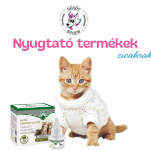 Nyugtató termékek cicáknak