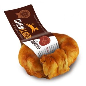 Chewllagen Donut kollagén rágóka marhával 8,5 cm