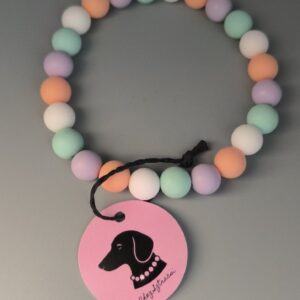 Chez Sztracsi – Macaron kutya nyaklánc