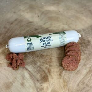 Paddock Farm Luxury Ostrich Paté – Struccos húsrolád  kutyáknak