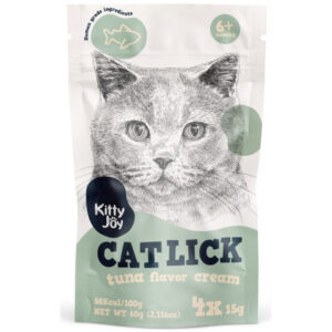 Kitty Joy Cat Lick Tonhal krém macskáknak 4 x 15 g