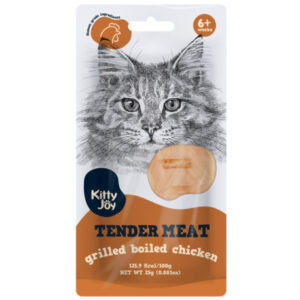Kitty Joy Tender Meat - Enyhén grillezett, főtt csirke 25 g