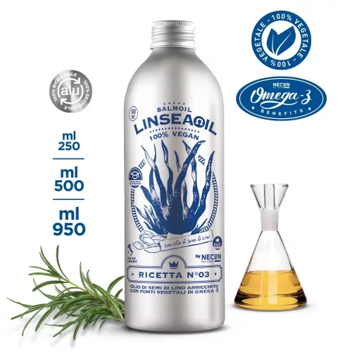 Salmoil-3 100% Vegan – Növényi Omega-3 olaj